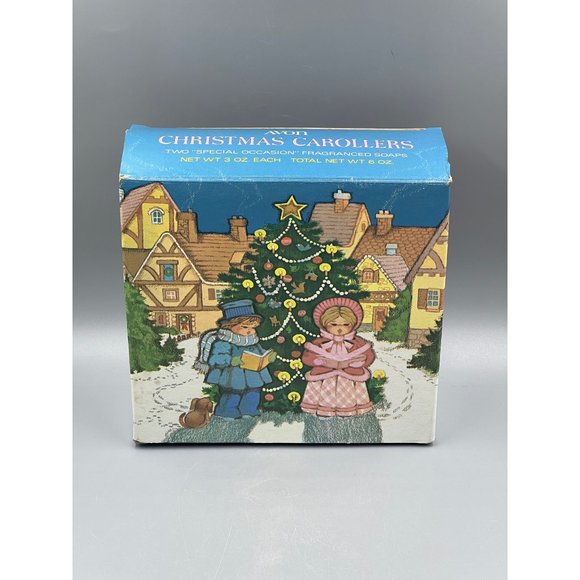 Avon Holiday Vtg Avon Christmas Carollers Special Occasion